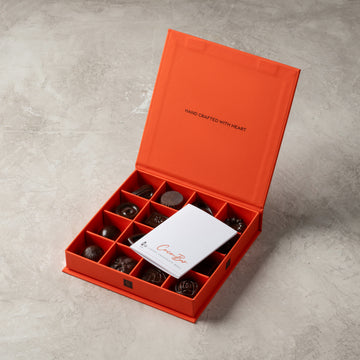 16 piece truffle box