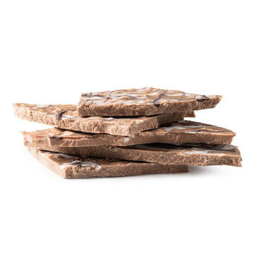 Belgian Chocolate Bark With Krispy Crunch