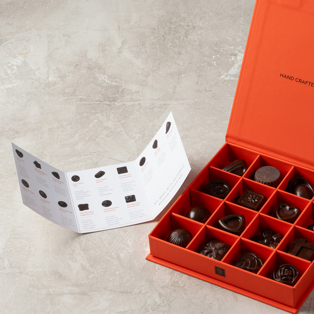 16 piece truffle box