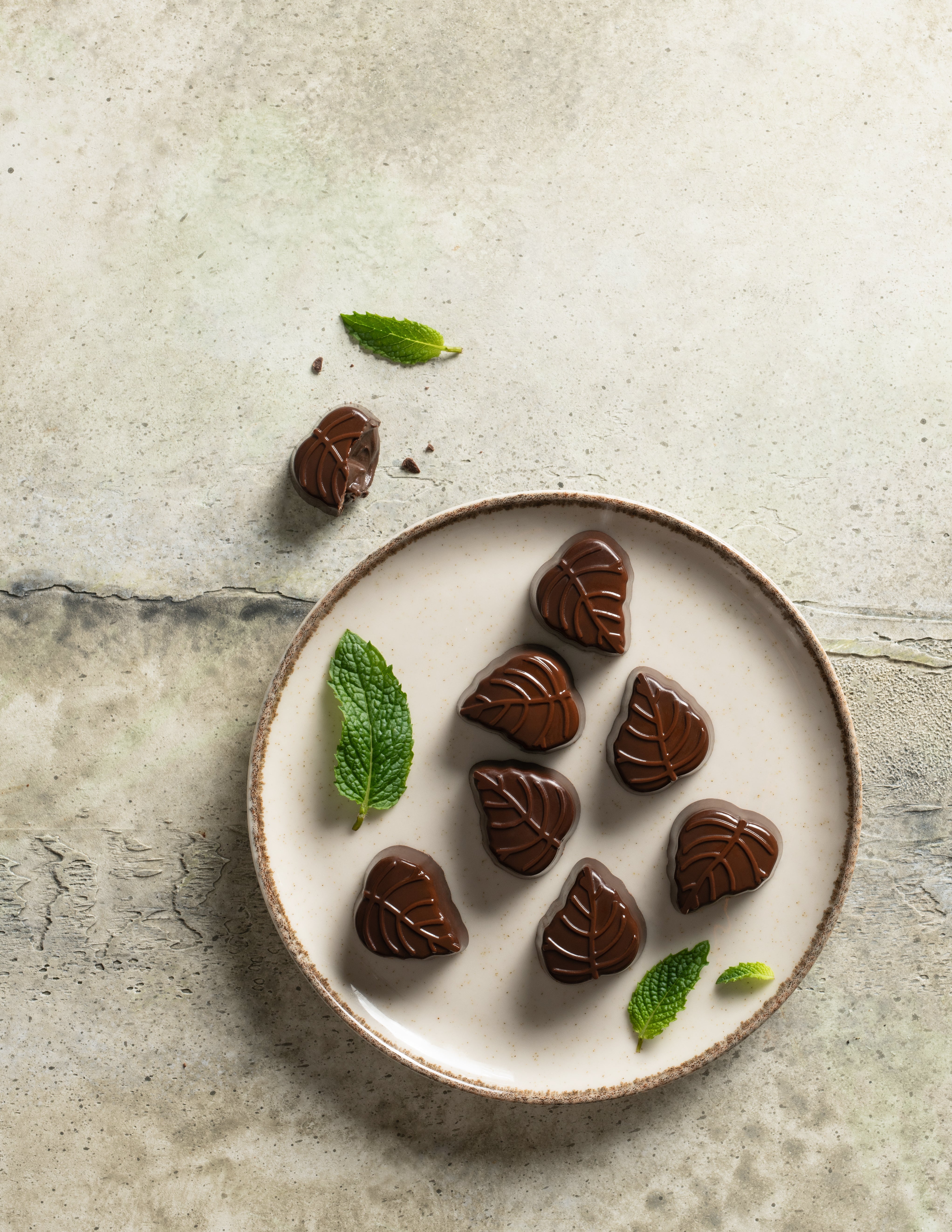 Mint Refresher Truffle Belgian Chocolate