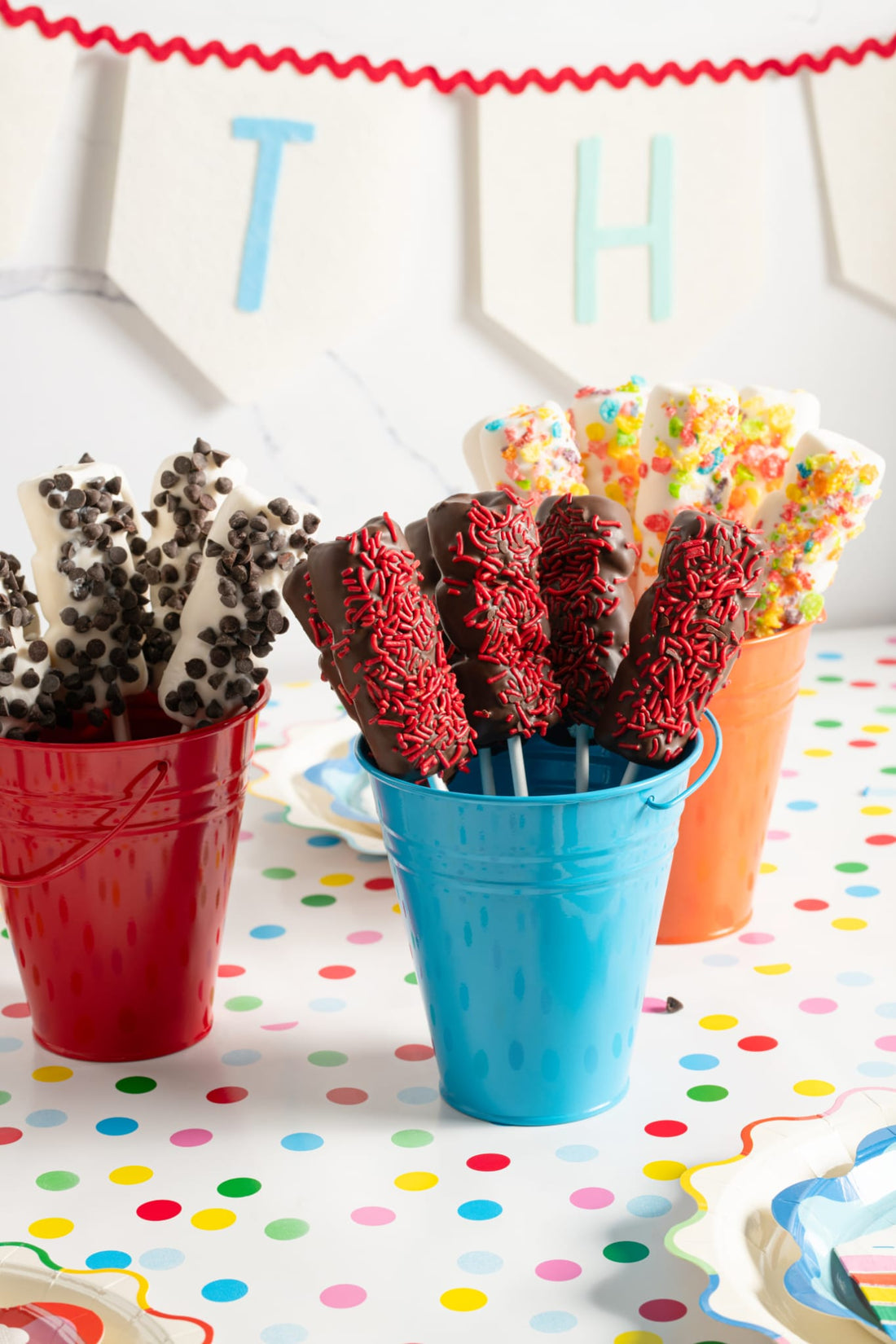 red sprinkle chocolate dipped marshmallow