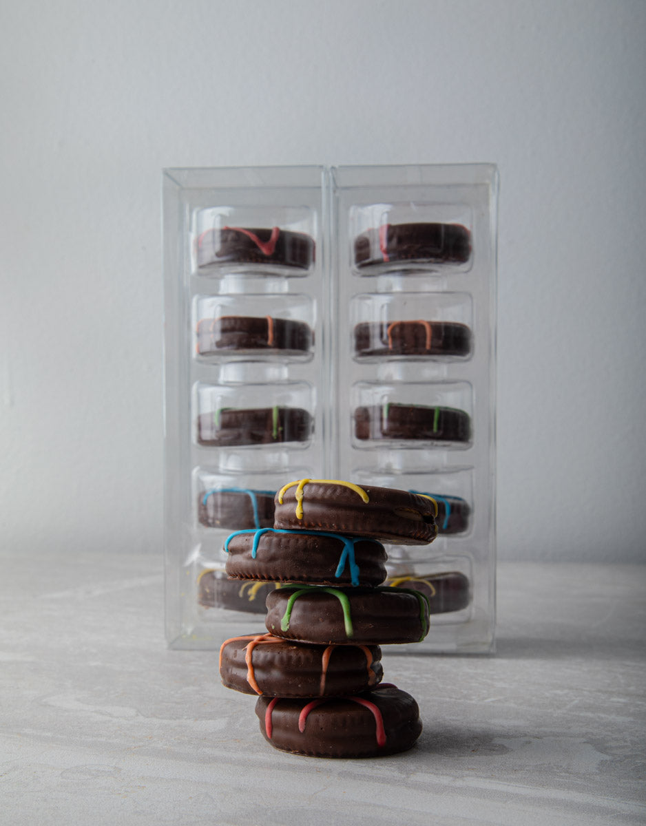 Rainbow Oreo Tower